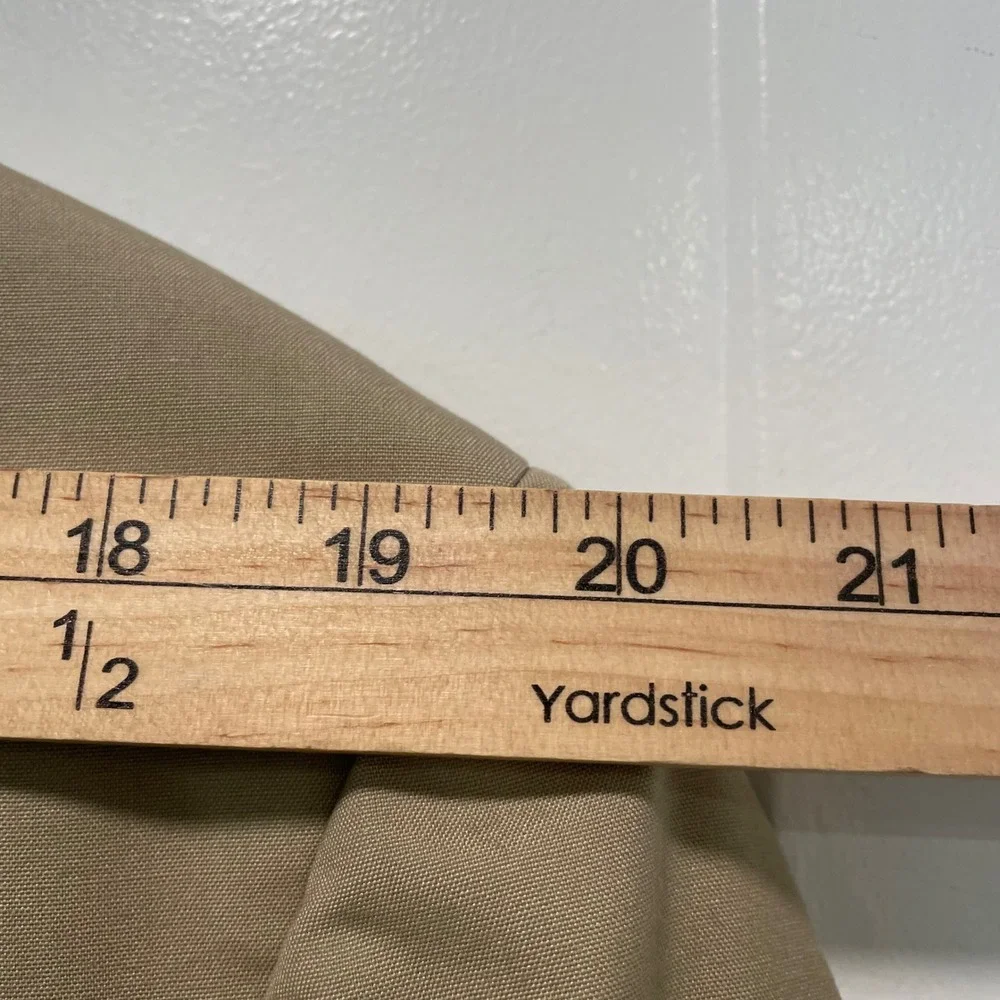 Brooks Brothers Mens Tan Khaki 2 Button Suit Blazer Jacket Trousers Made in USA